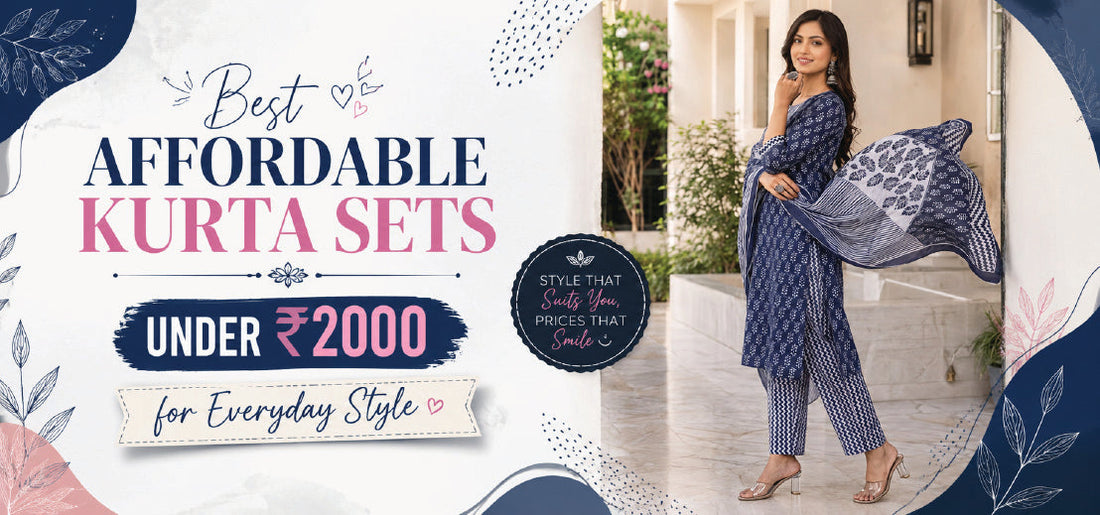 Best Affordable Kurta Sets Under ₹2000 for Everyday Style